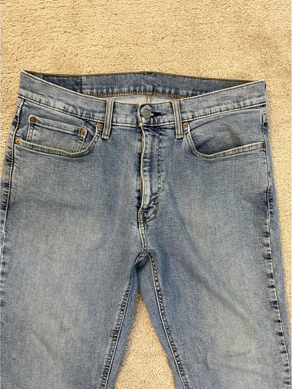 Levi’s 511 Slim Jeans Men’s W34 L30 Light Blue Wash Stretch Denim Pants